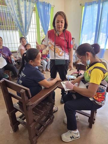 A photograph from an ARMS outreach.