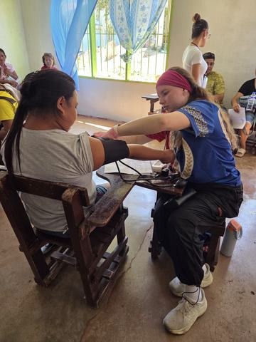 A photograph from an ARMS outreach.