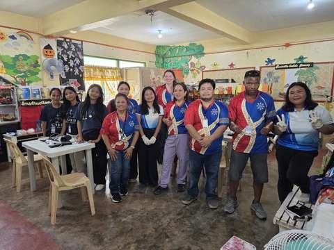 A photograph from an ARMS outreach.