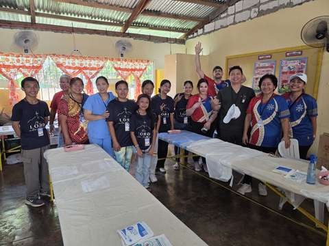 A photograph from an ARMS outreach.