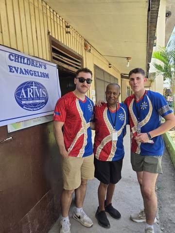 A photograph from an ARMS outreach.
