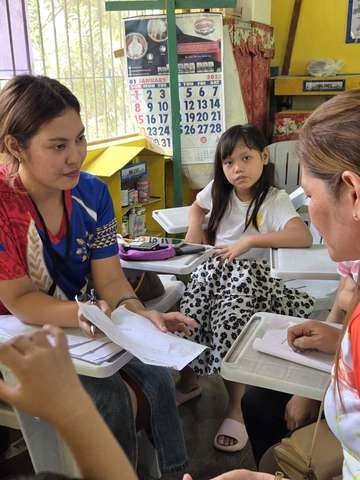 A photograph from an ARMS outreach.