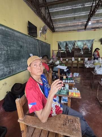 A photograph from an ARMS outreach.