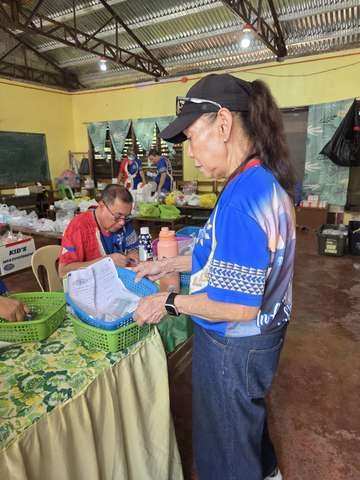 A photograph from an ARMS outreach.