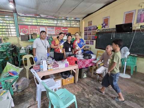 A photograph from an ARMS outreach.