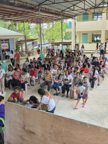 A photograph from an ARMS outreach.