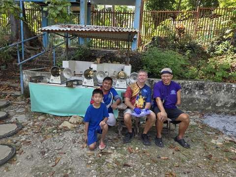 A photograph from an ARMS outreach.
