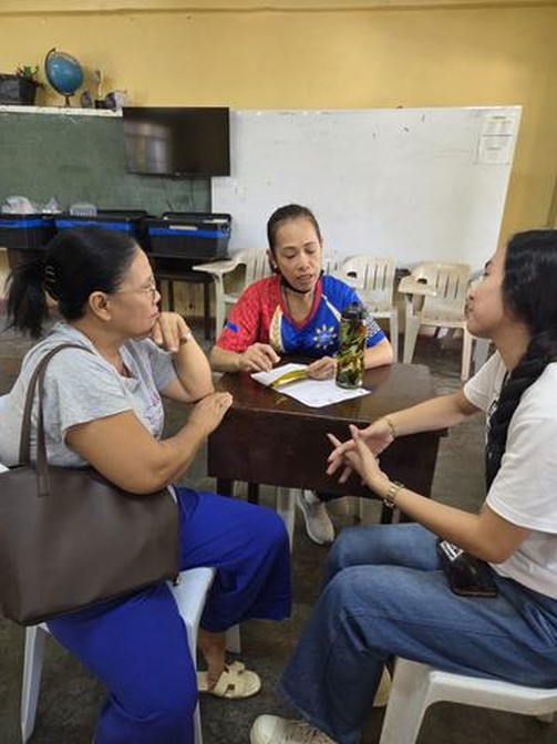 A photograph from an ARMS outreach.