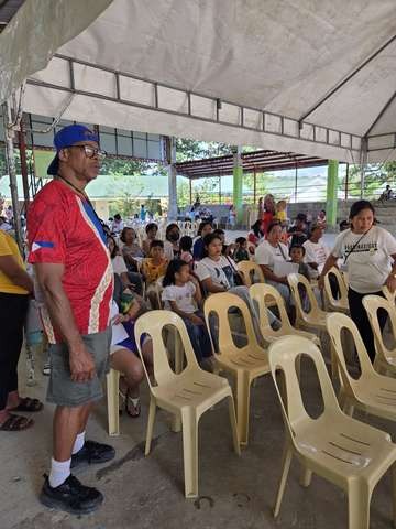 A photograph from an ARMS outreach.