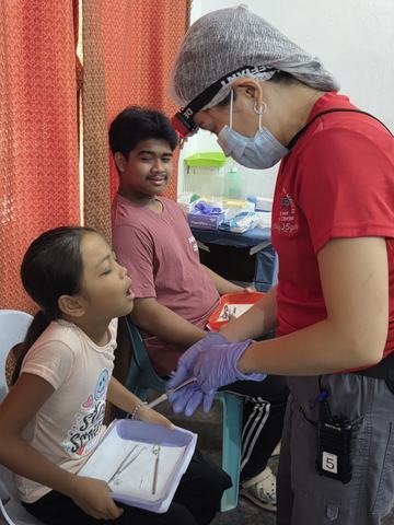 A photograph from an ARMS outreach.