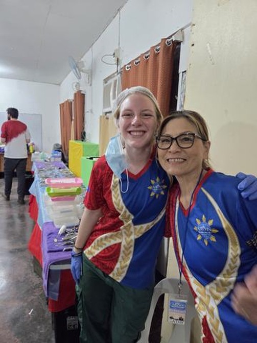 A photograph from an ARMS outreach.